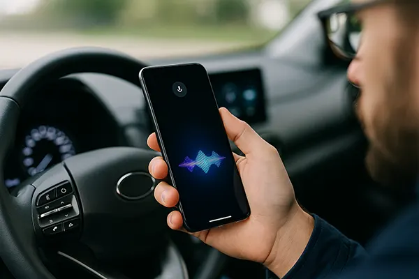 Smartphone mit Sprachfunktion