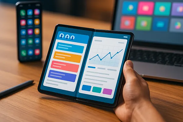 Flexible screen design