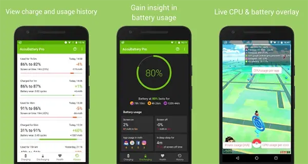 Smartphone charging screen